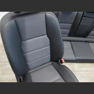 Mercedes C W204 Kombi Teilledersitze SHZ Lederkombination Stoff Sitzgarnitur (154