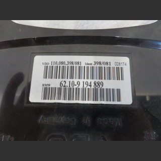 BMW 5 E60 E61 LCI  Diesel Tacho Tachometer Kombiinstrument  9194889 (178
