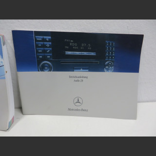 Mercedes A W169 Bordmappe Bedienungsanleitung Betriebsanleitung Audio