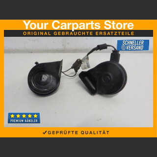 Mercedes C W204 E W212 Hupe Horn Fanfare Hochton Tiefton A0055425420 A0055425320 (206