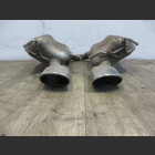 Mercedes C W204 S204 320 CDI Auspuff Duplex rechts links Endschalldämpfer 2044909621 2044909521 (W