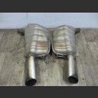 Mercedes C W204 S204 320 CDI Auspuff Duplex rechts links Endschalldämpfer 2044909621 2044909521 (W