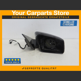 Mercedes E W212 S212 Aussenspiegel Rechts el. anklappbar abblendbar 197 Obsidianschwarz A2128100476 A2128101876 (212