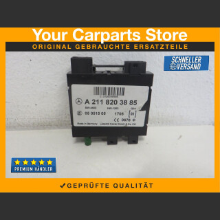 Mercedes E CLS W211 W219 Steuergerät Keyless Go Antenne Kofferraum A2118203885 (218